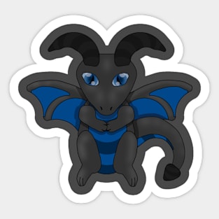 cute blue dragon Sticker